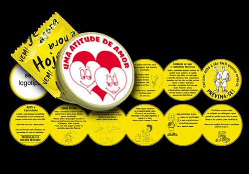 Porta Preservativo Lata- Dia dos Namorados / Cd.LTA-012